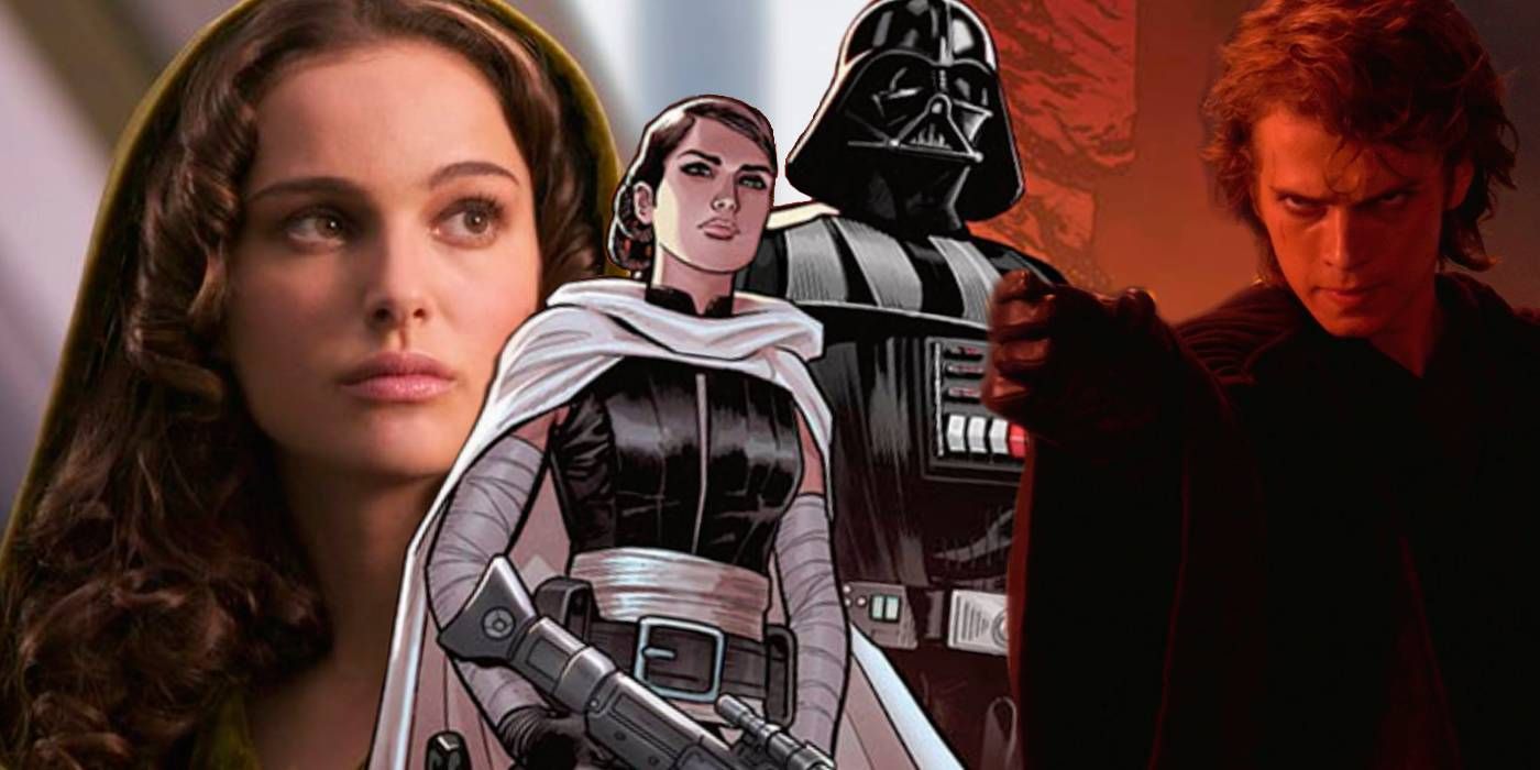 Darth Vader Lives Out A 'what If' Scenario Where Padmé Survived