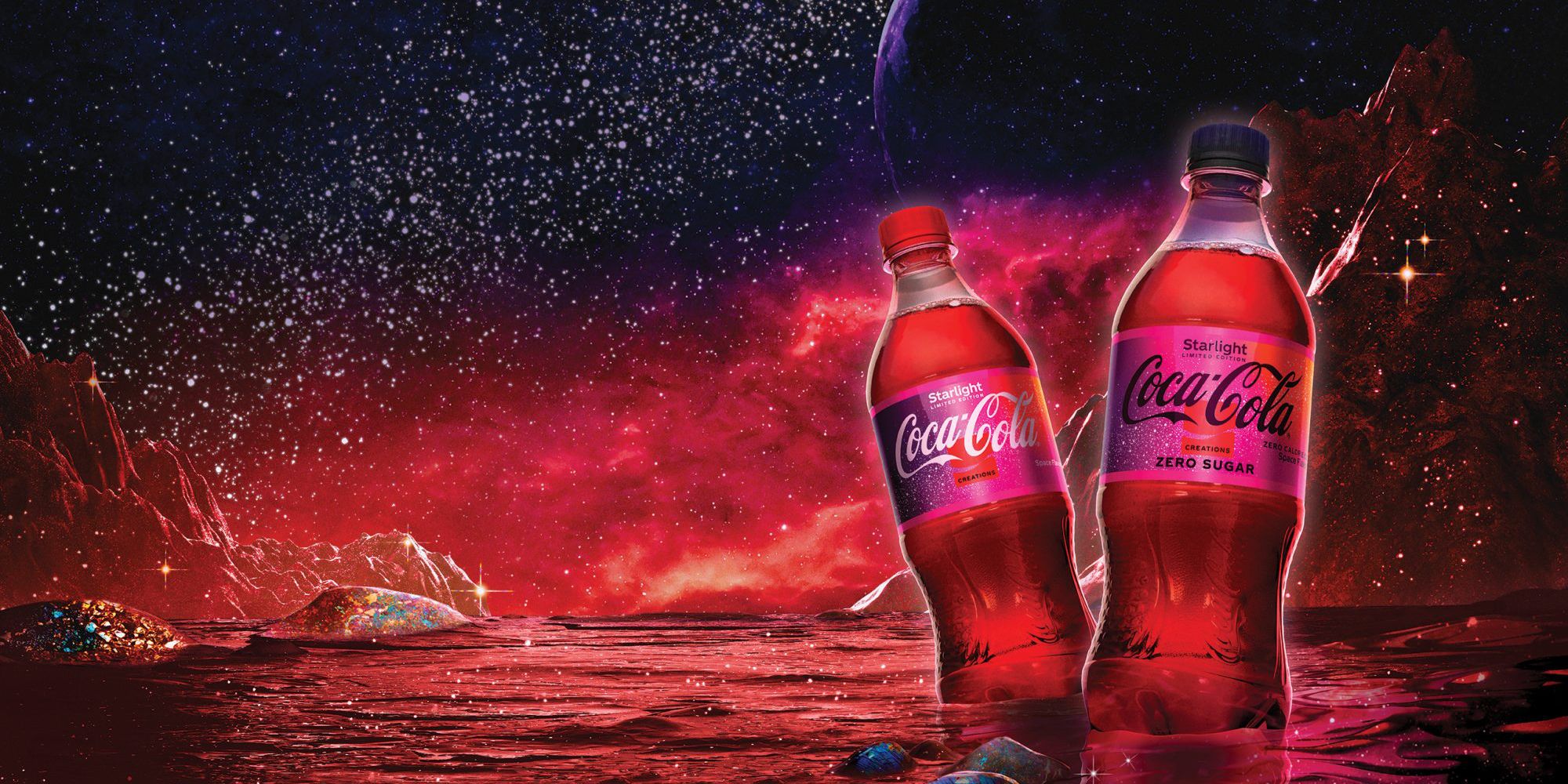 Starlight Coca-Cola that tastes like space