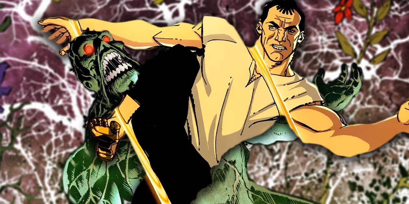 Swamp Thing and Jack Hawksmoor from Wildstorm.