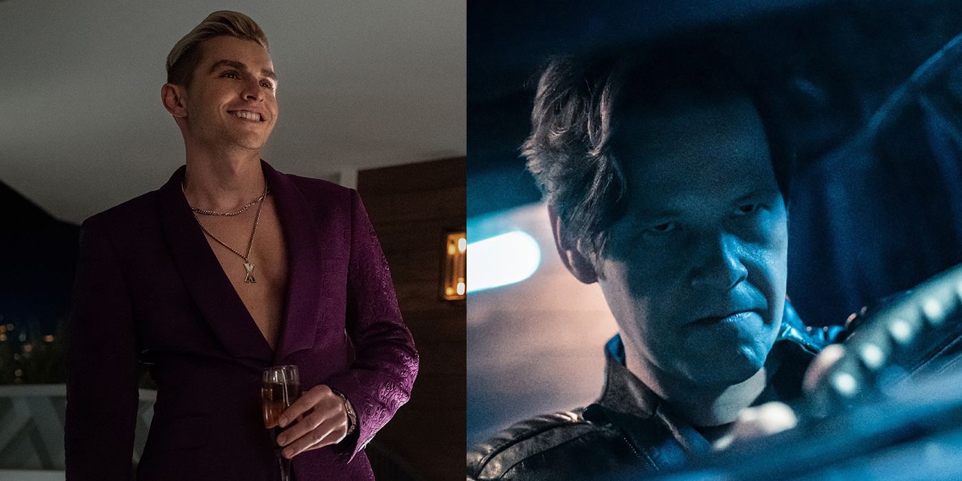 Split image of Xavier and Brett from The Afterparty.