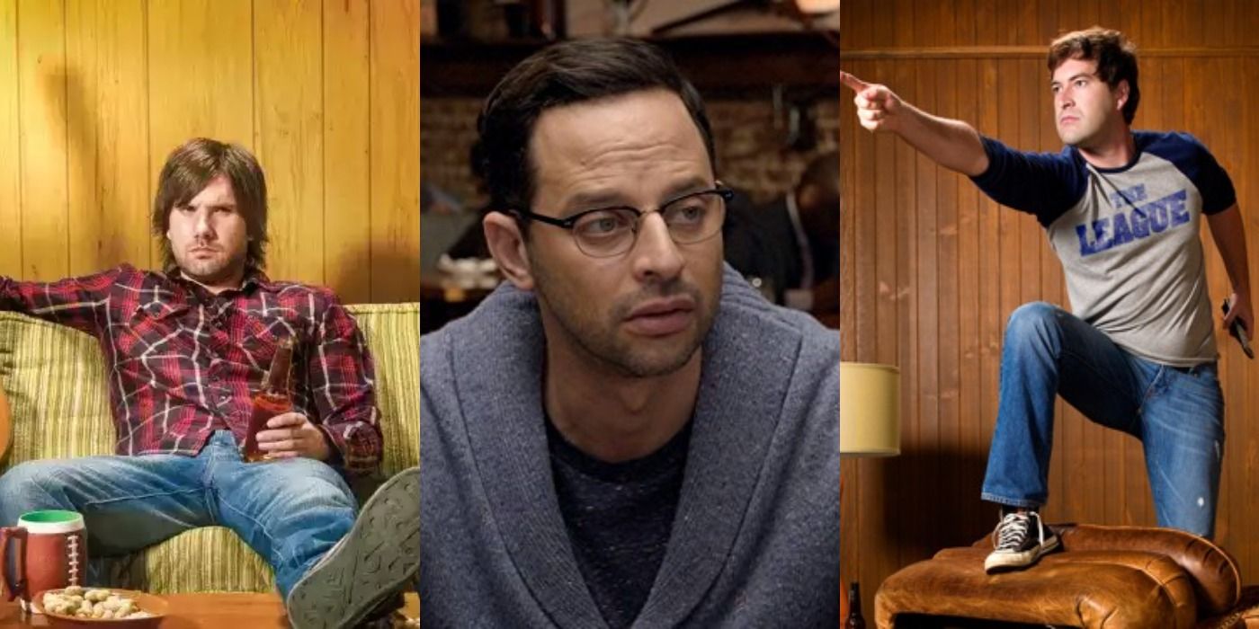 Collage of the cast of The League.