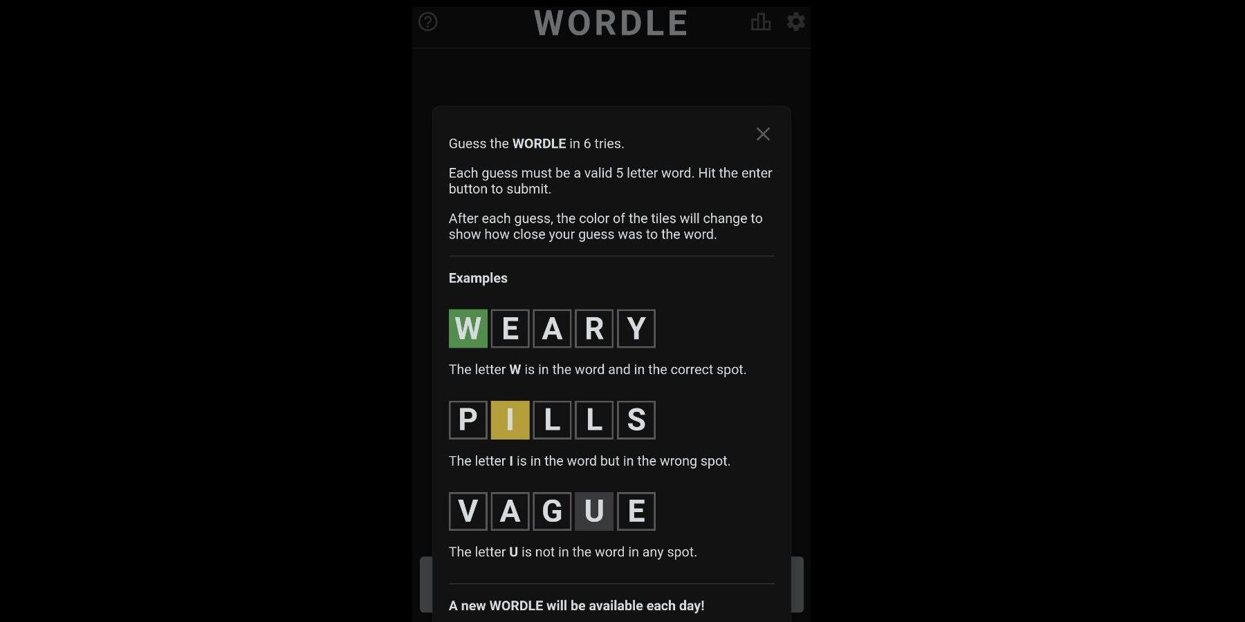 wordle game on mobile