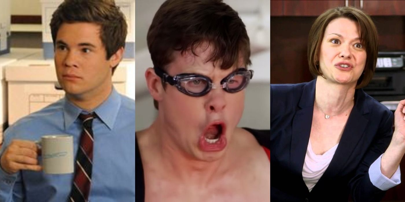 Ders, Alice, and Adam in a Workaholics collage.