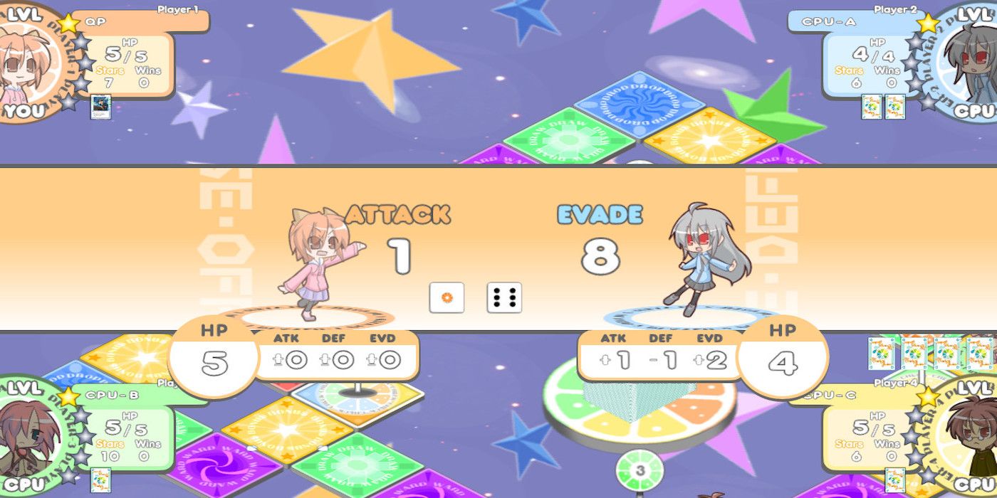 A screenshot from the game 100% Orange Juice