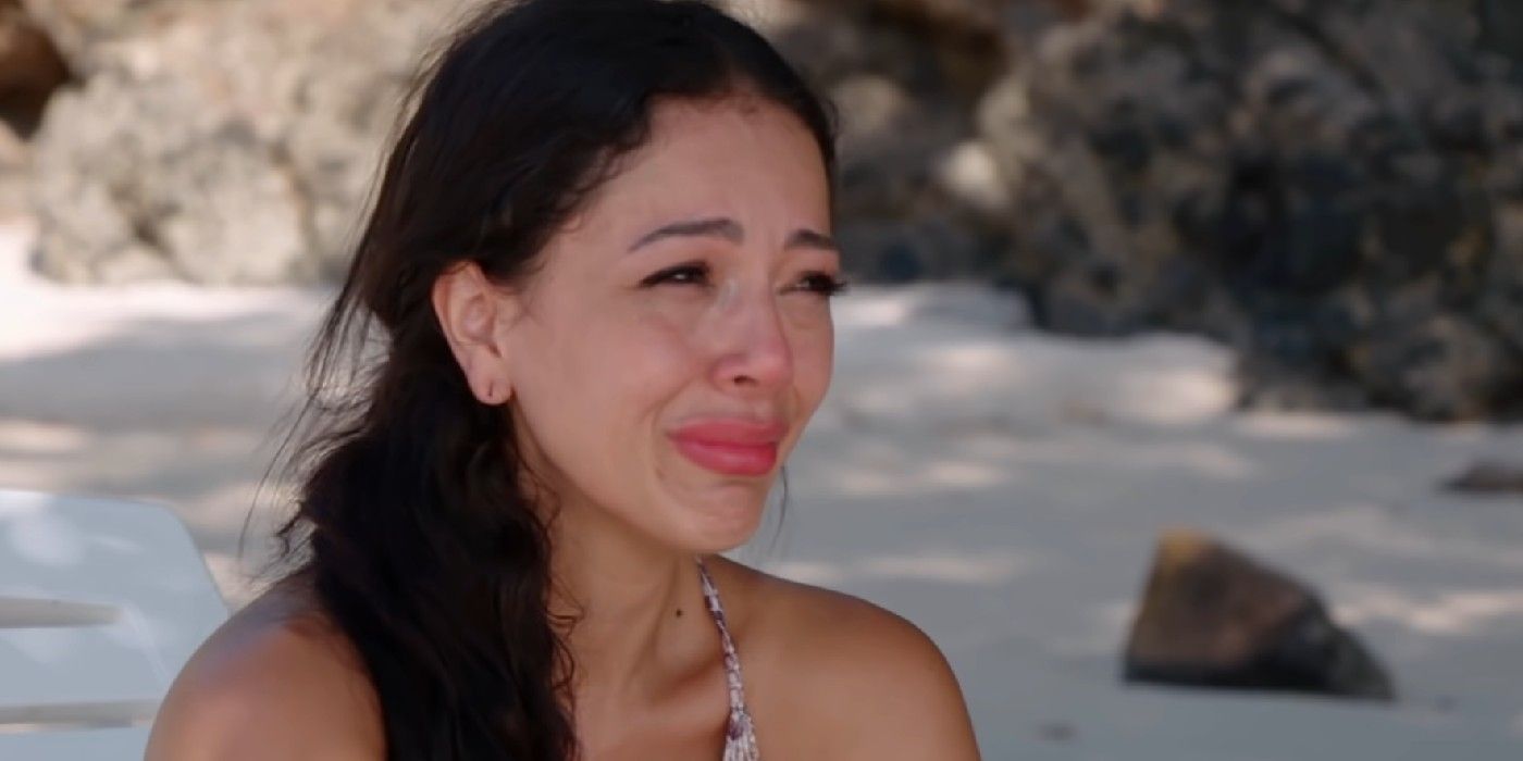 Jasmine Pineda crying on 90 Day Fiancé: Before the 90 Days season 5