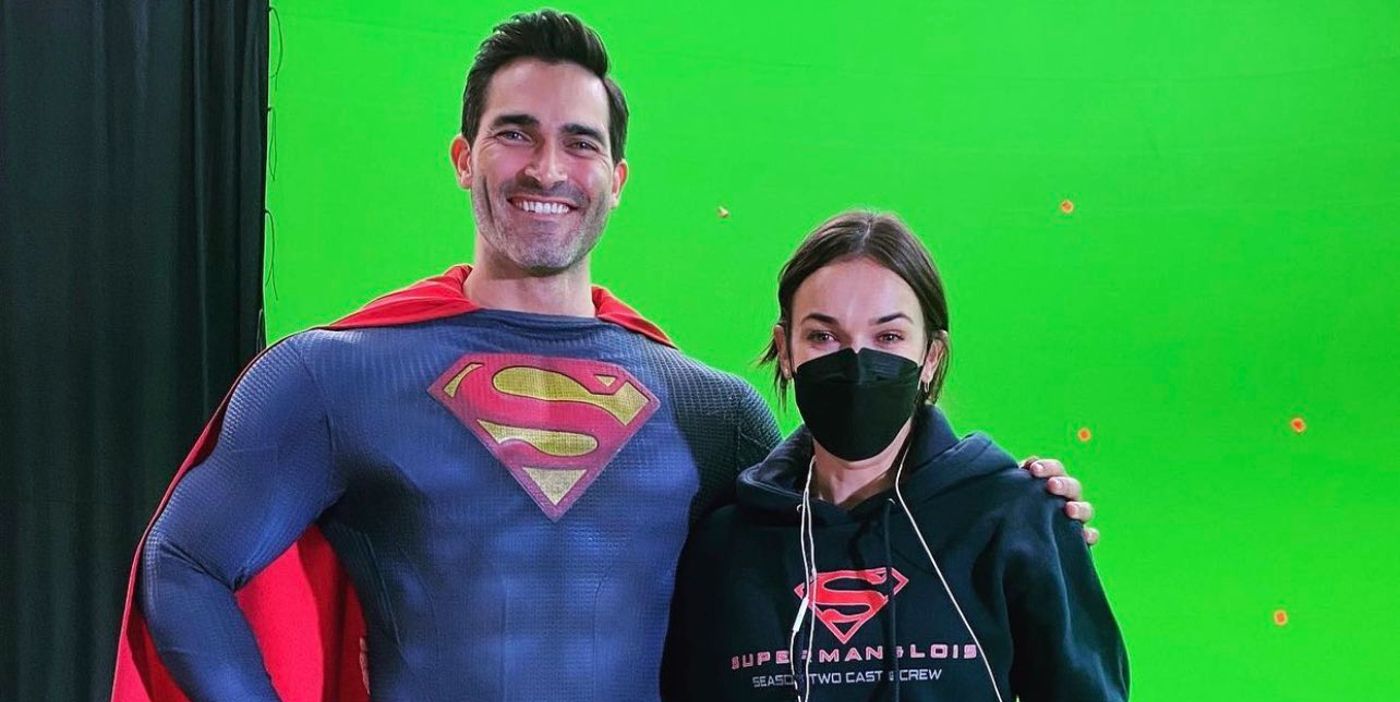 Agents-Of-SHIELD-Star-Elizabeth-Henstridge-With-Superman-And-Lois-Tyler-Hoechlin