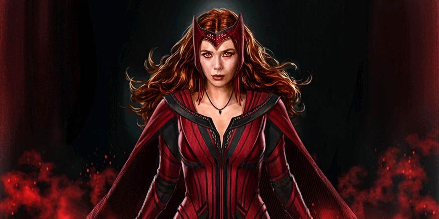 Alternate Scarlet Witch MCU Phase 4 Costume Concept Art