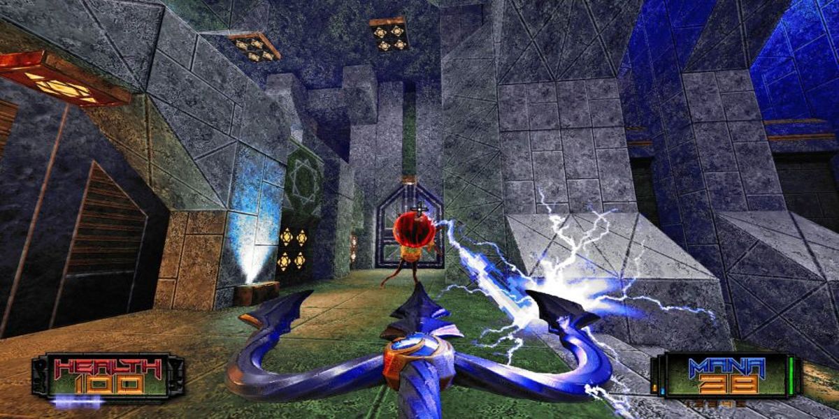 A screenshot of the video game Amid Evil.
