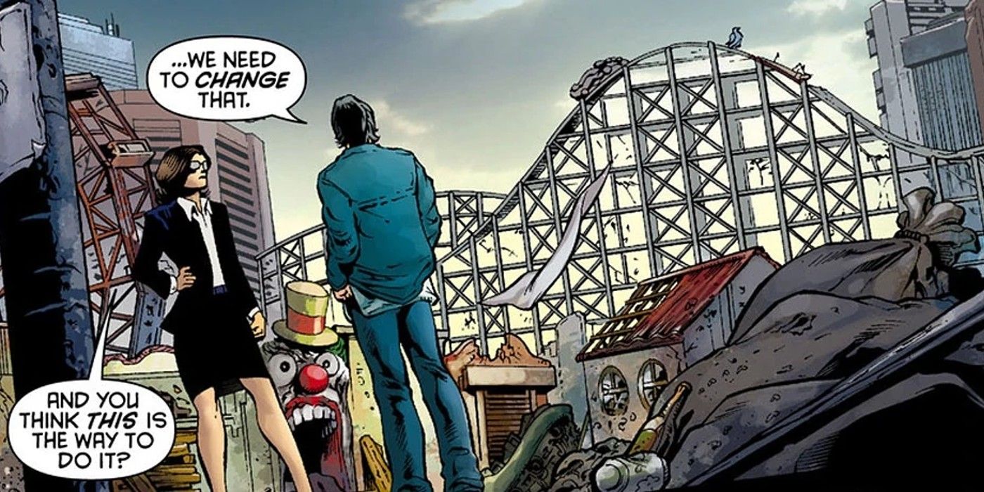 Amusement Mile in Gotham 