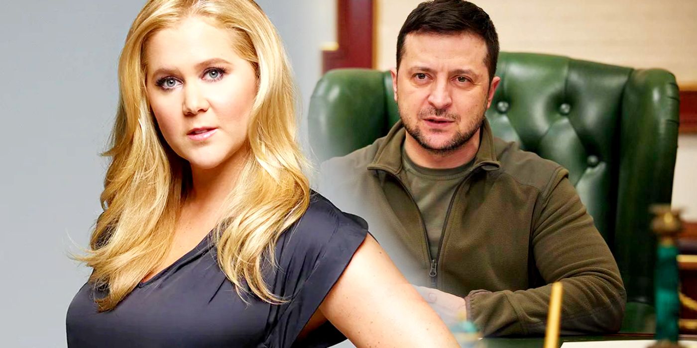 Amy Schumer and Zelenskyy