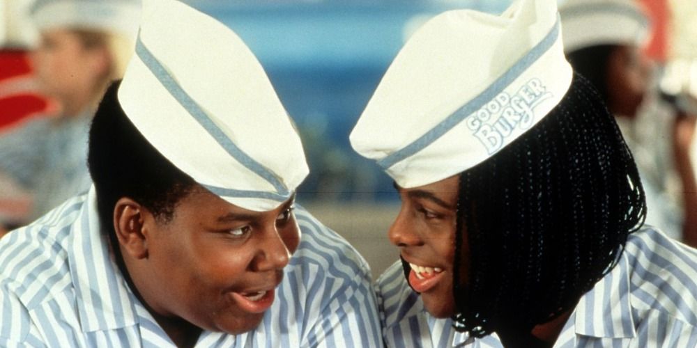 An image of Ed and Dexter laughing together in Good Burger