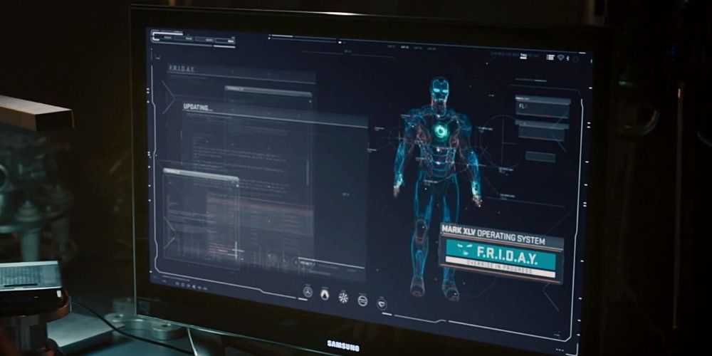 An image of Friday on the computer in the MCU