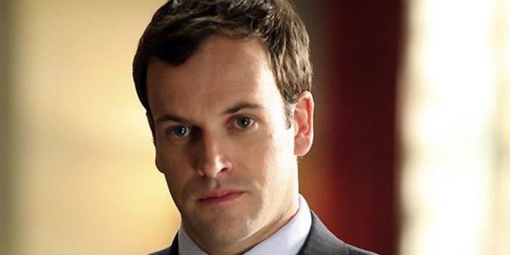 An image of Jordan Chase looking stone cold in Dexter