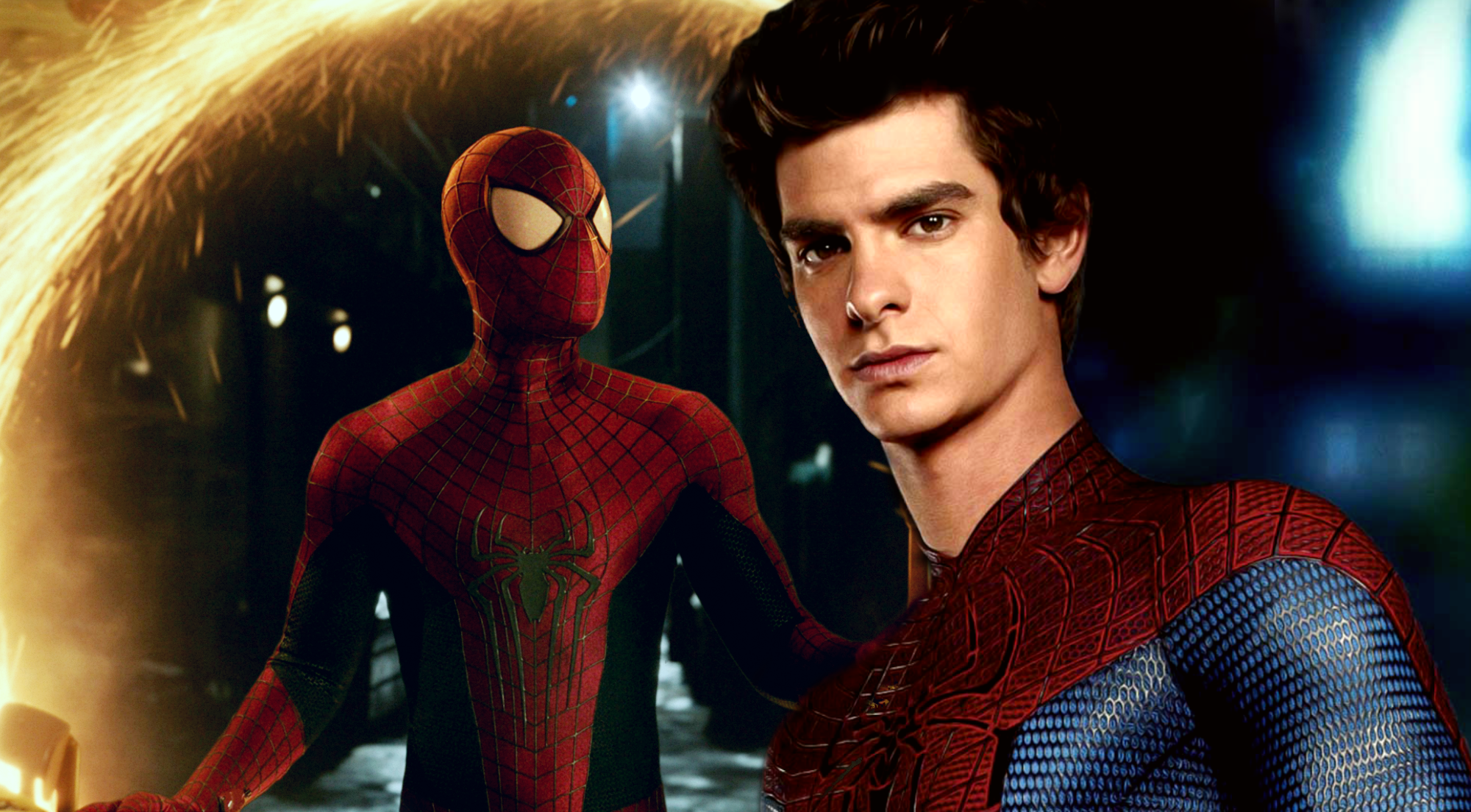 Andrew Garfield as Peter 3, or Spider-Man, in No Way Home
