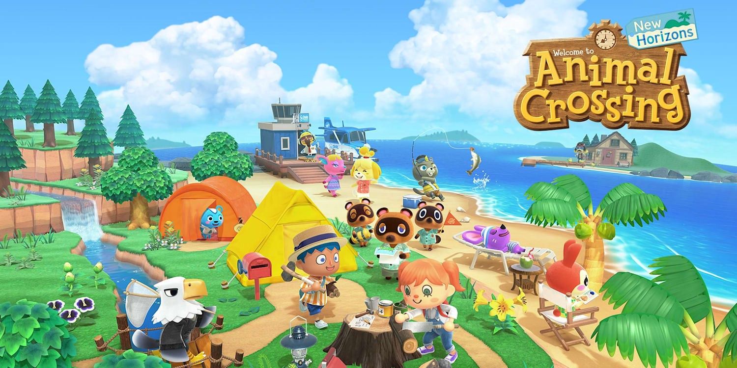 Key art for Animal Crossing New Horizons