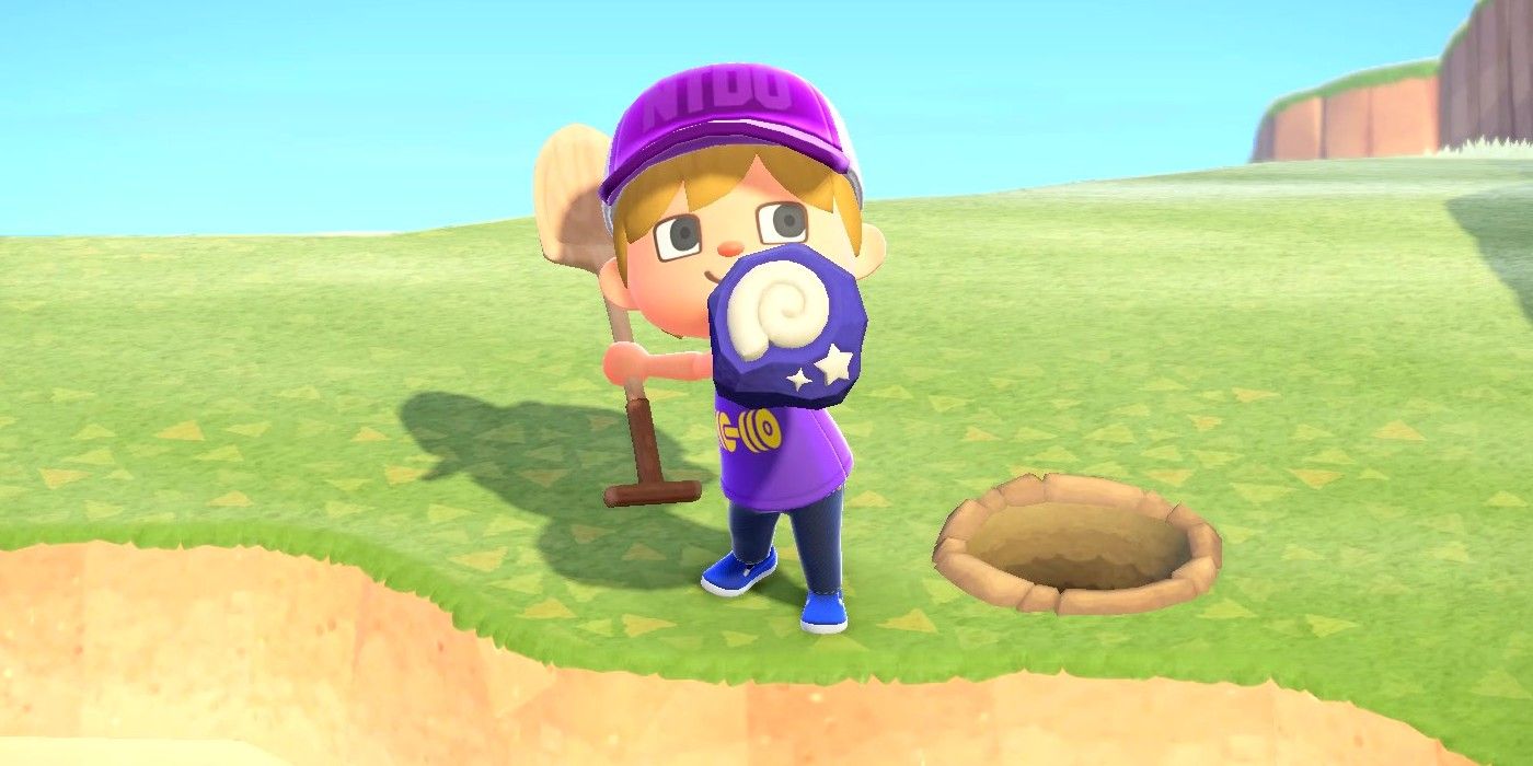 Animal Crossing New Horizons Flimsy Shovel No Bells