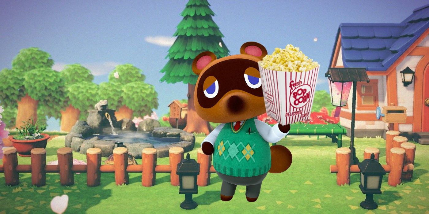 Animal Crossing Villager Breaks The Fourth Wall By Smelling Real Popcorn