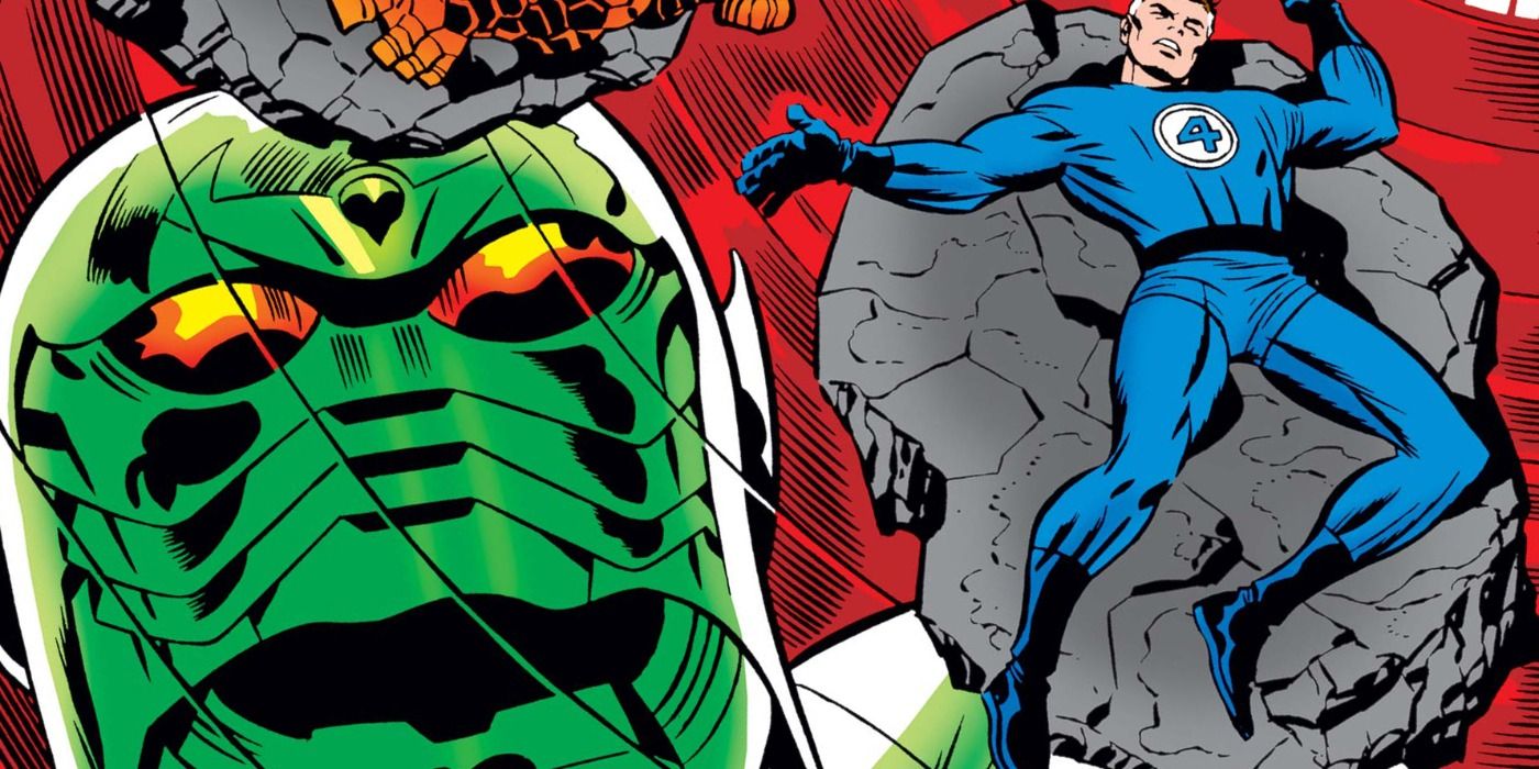 Annihilus attacks in Fantastic Four comics.