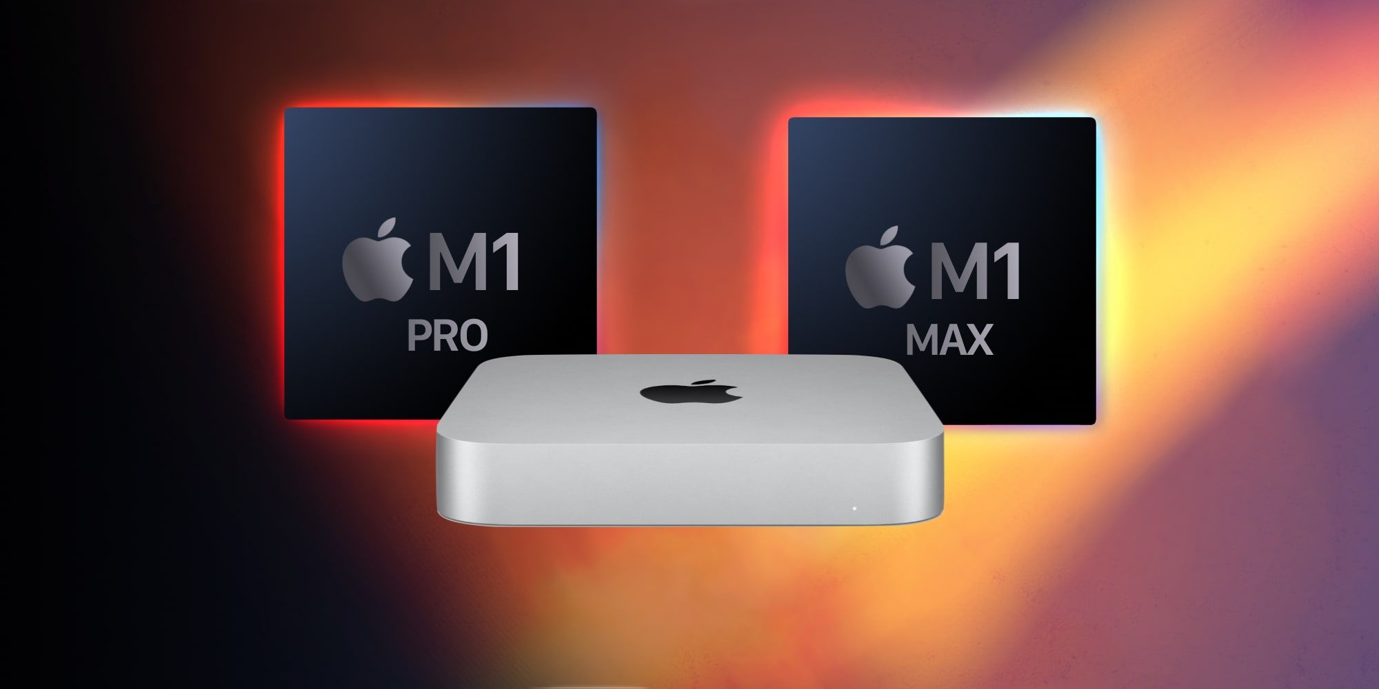 Apple Mac Mini With M1 Pro And Max Chips Behind