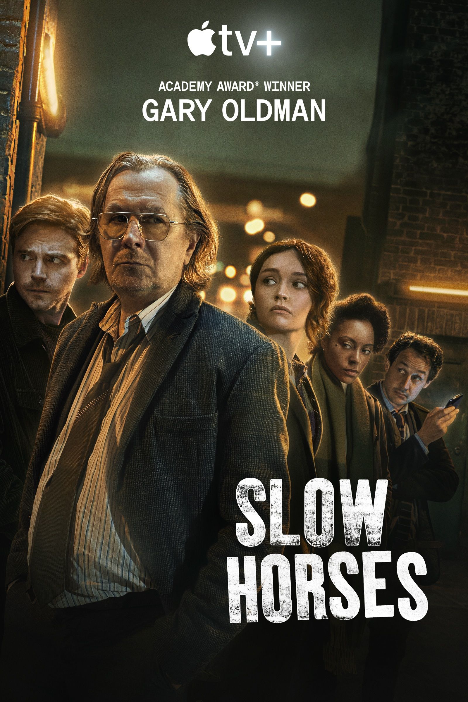 الفن الرئيسي لملصق Apple TV Slow Horses