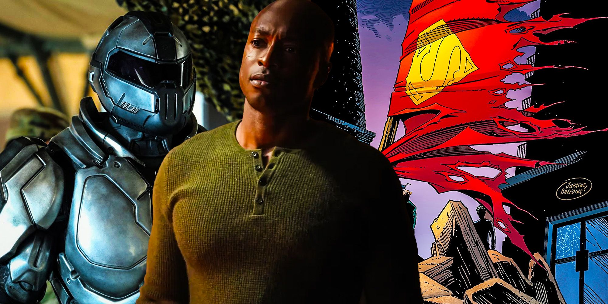 Arrowverse does DCs death of superman Steel John Henry Irons