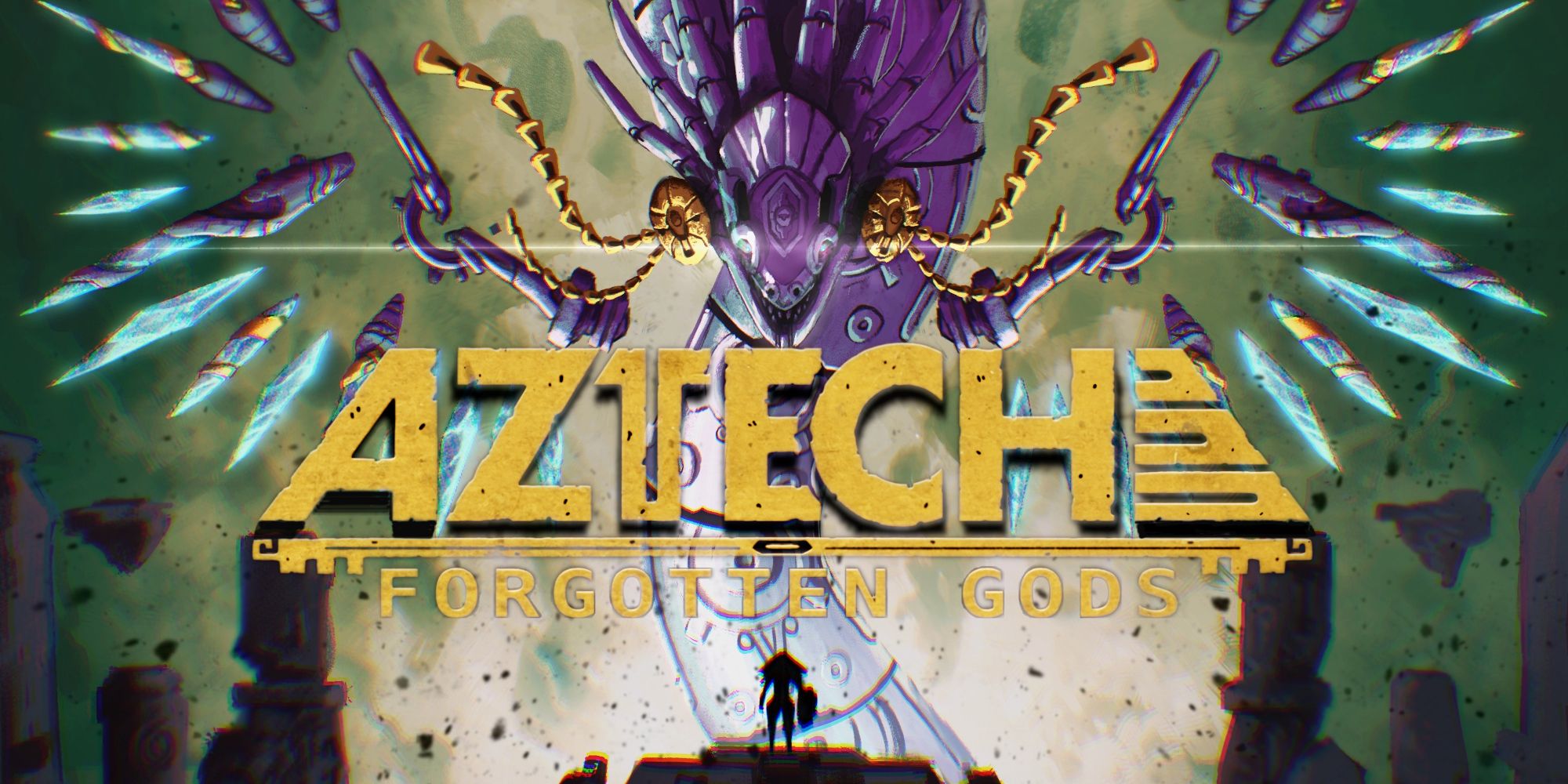 This is title art for Aztech Forgotten Gods.
