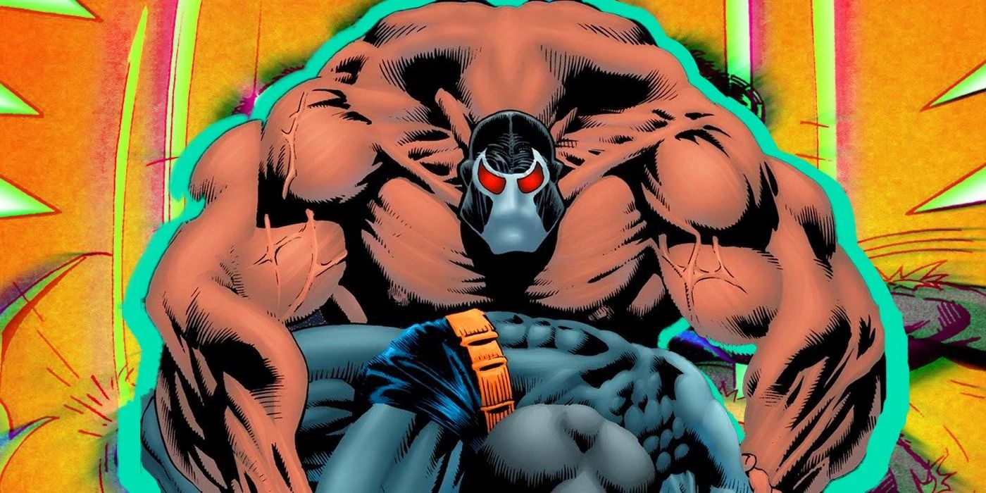 Bane quebra as costas de Batman nos quadrinhos da DC.