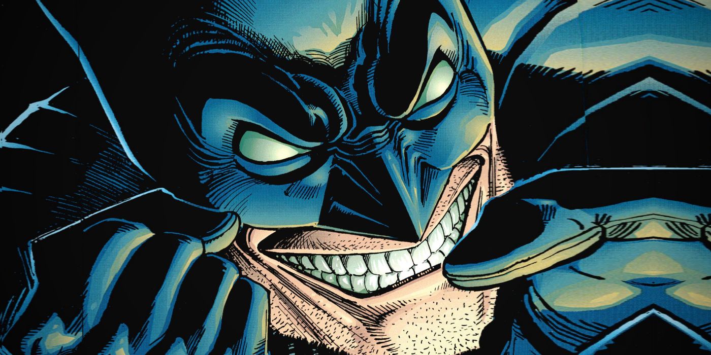 Batman Evil Smile in Venom Comic