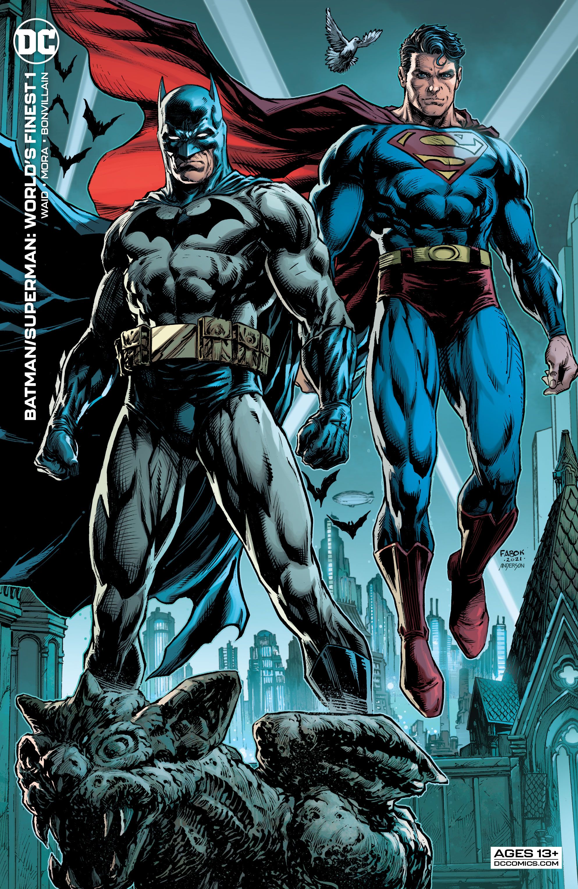 Batman Superman Worlds Finest 1 3 3