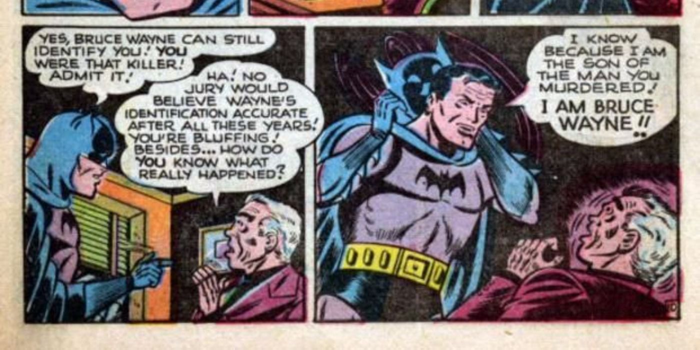 Batman Unmasks Bruce Wayne Joe Chill