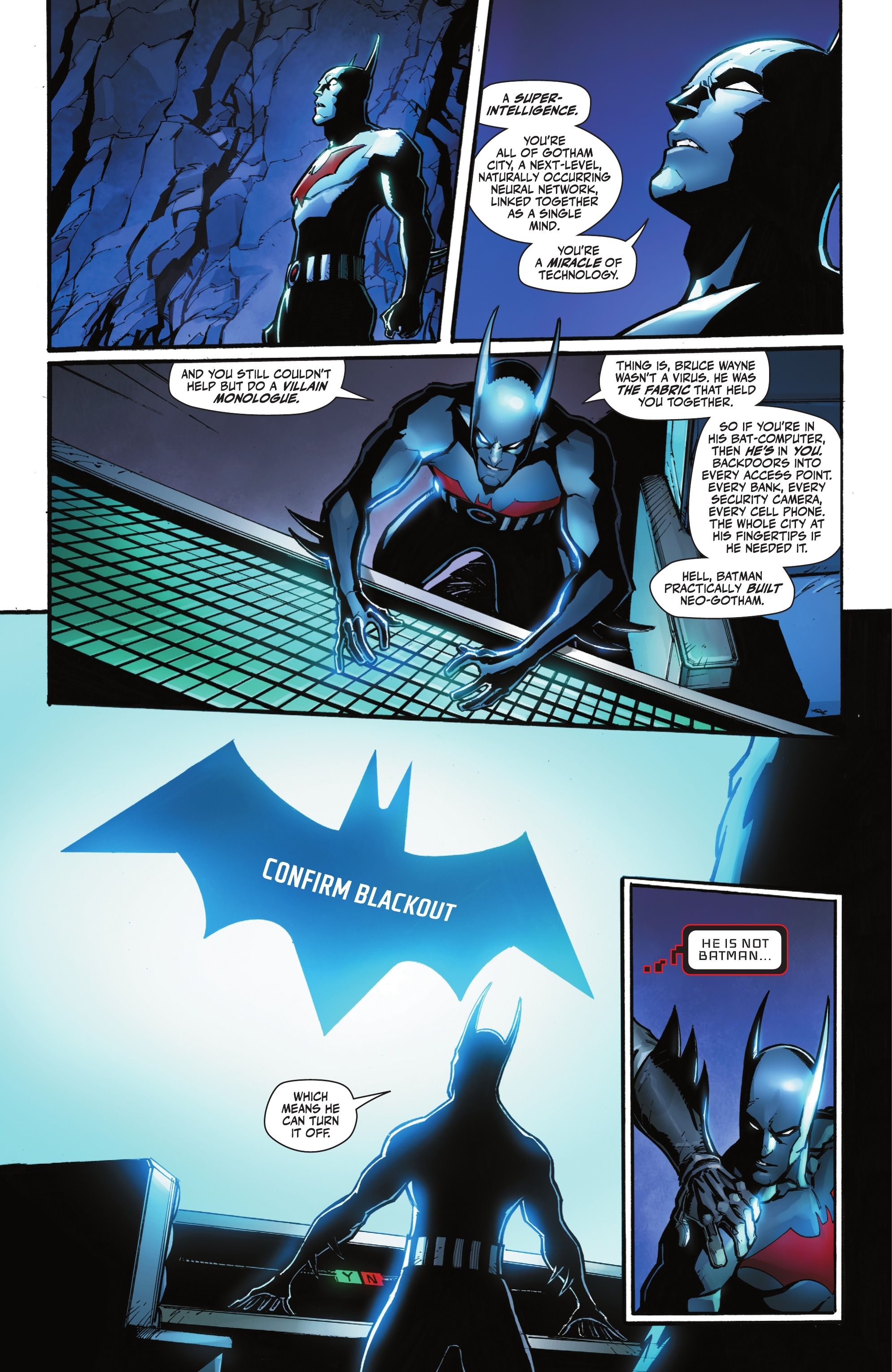Batman Urban Legends 7 Terry Figures Out Living Gotham is an AI
