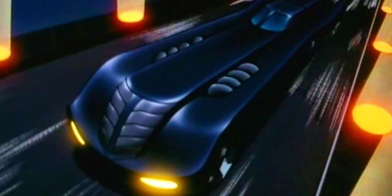 Batmobile in Batman The Animated Series