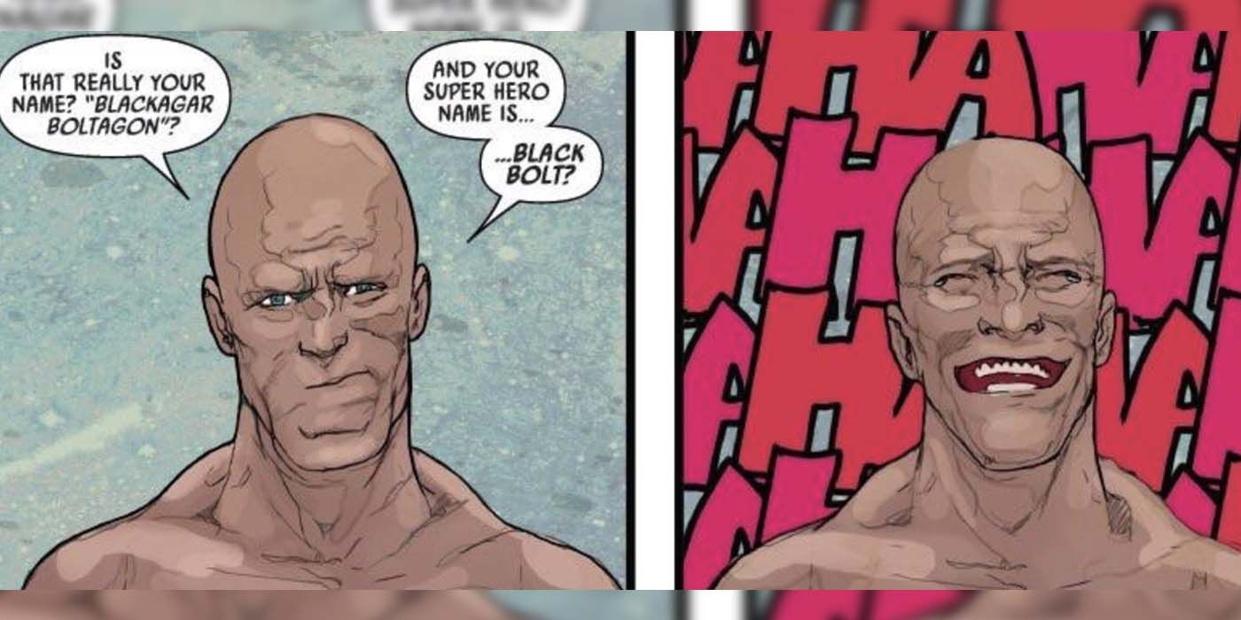 Even Marvel Knows Black Bolt Has One Of The Worst Secret Identities
