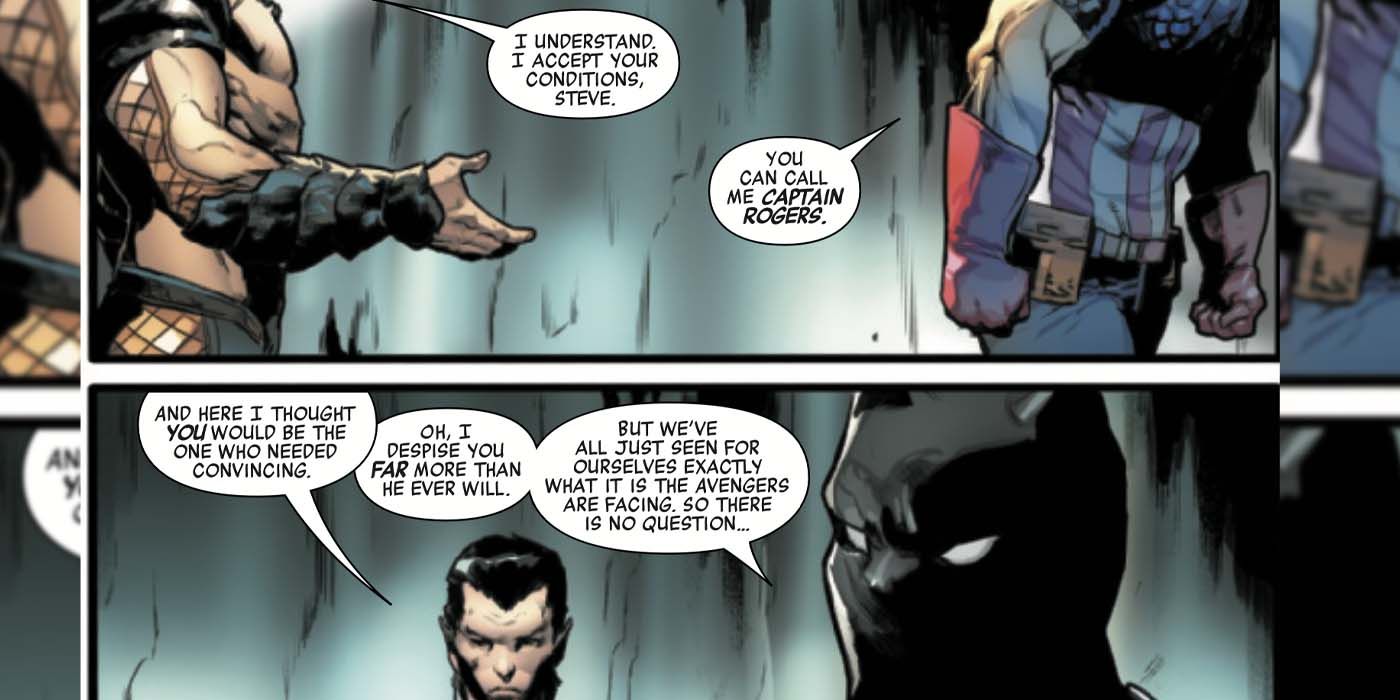 Black Panther Namor Avengers