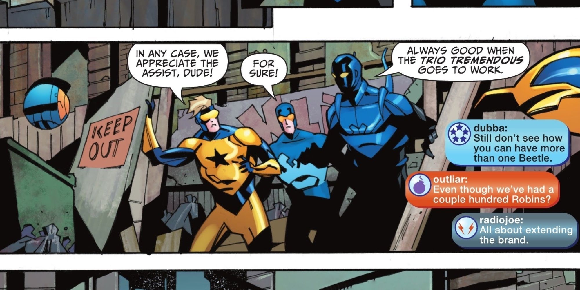 Two Versions of Blue Beetle Don’t Make Sense in DC’s Universe, Either