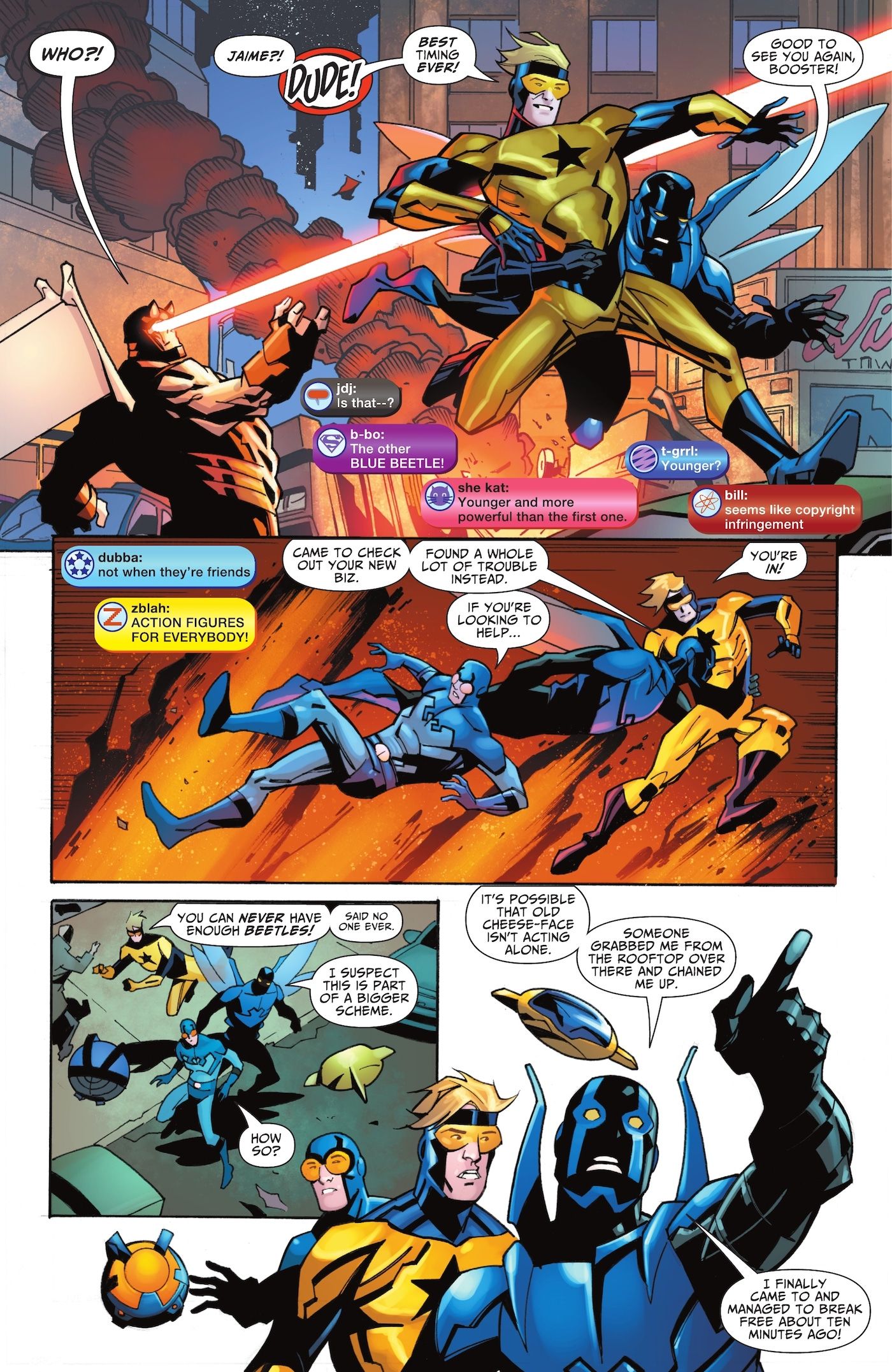 Blue Beetle Returns To DC Comics Before His DCEU Movie