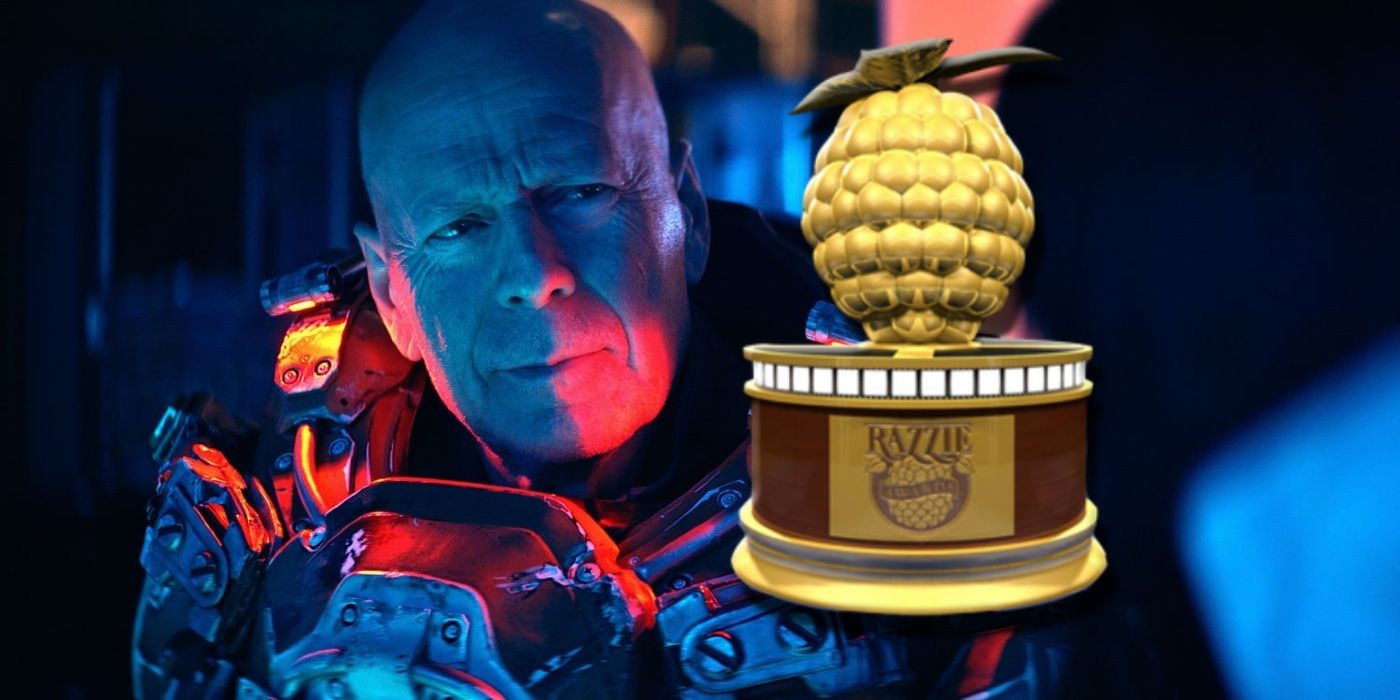 Bruce Willis Razzie Award Cosmic Sin