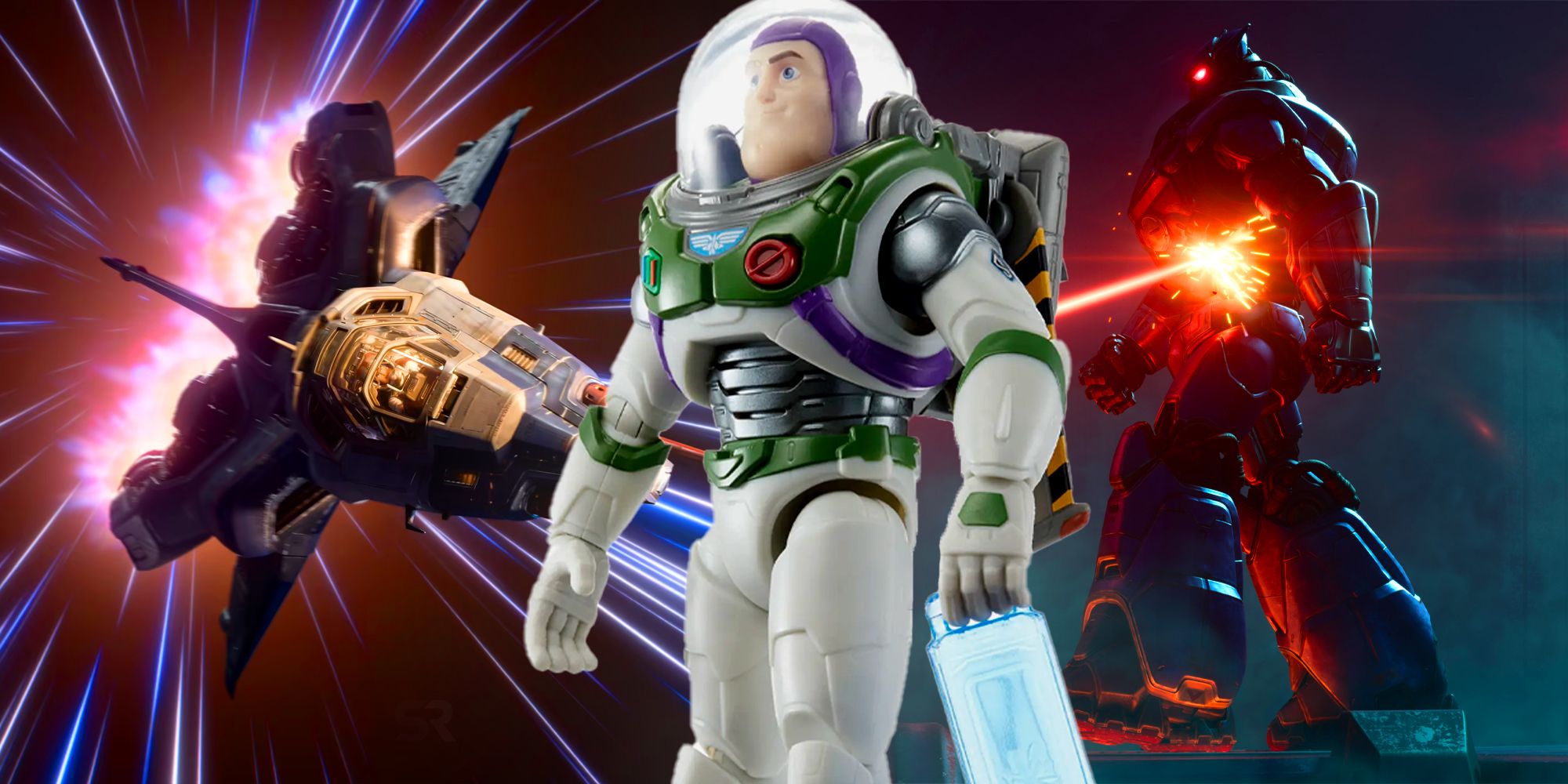 Buzz Lightyear Zurg Bots Spaceships Toys