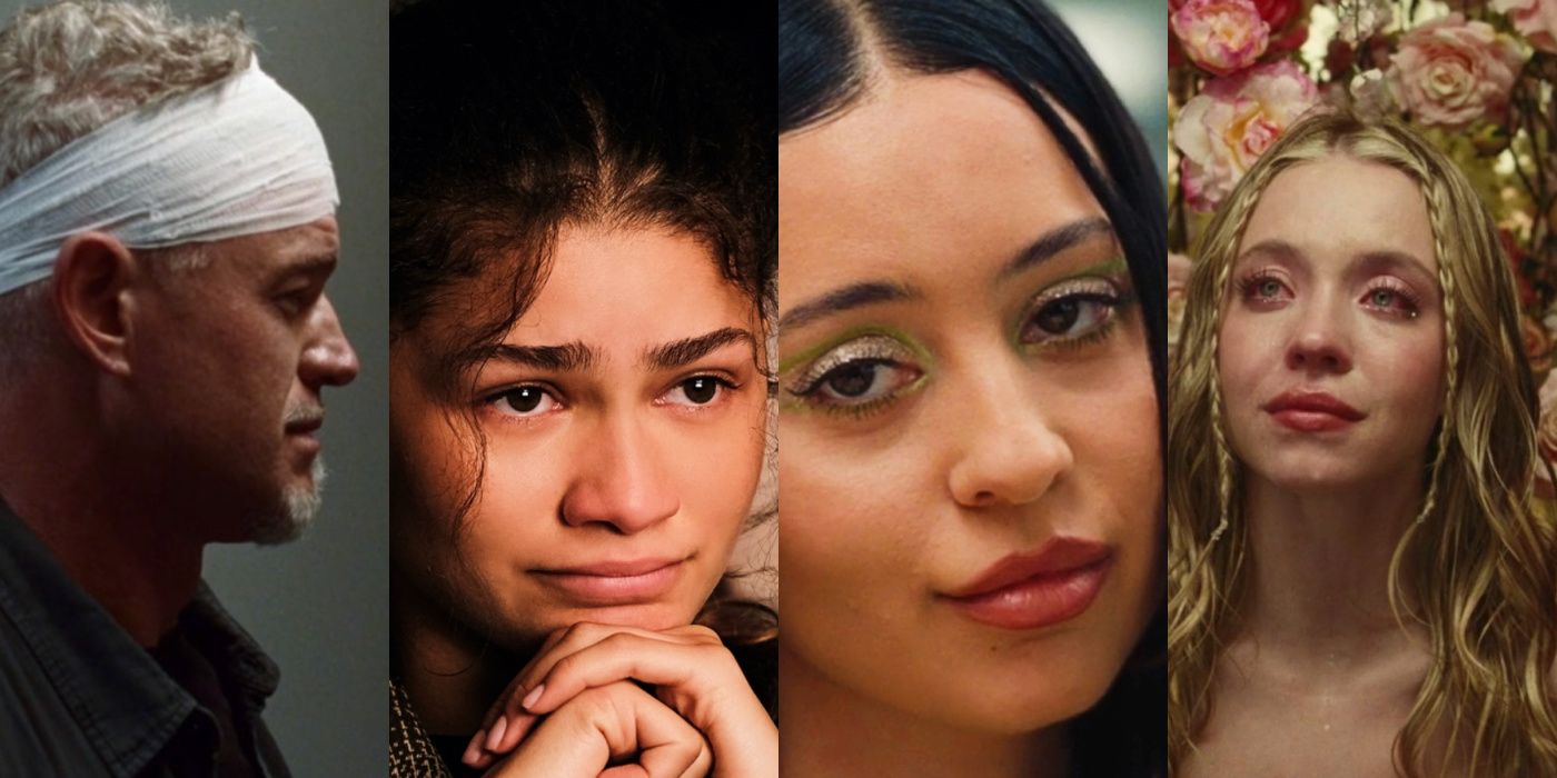 Cal, Rue, Maddy, and Cassie on Euphoria