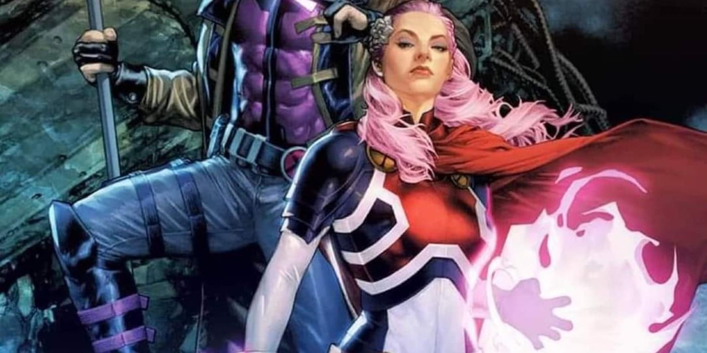 Captain Britain uses her powers in Marvel Comics.