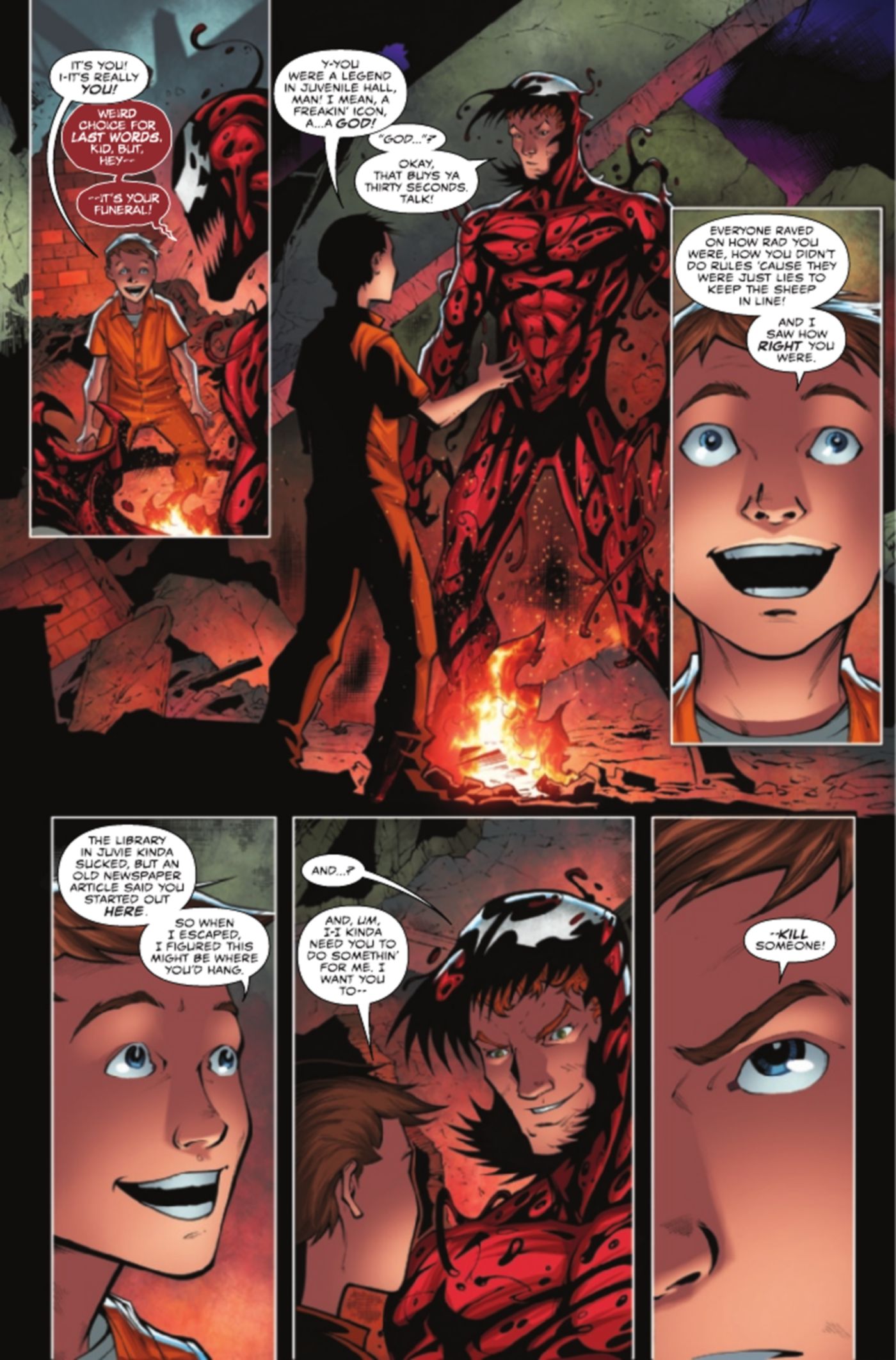 Carnage is Becoming The Most Disturbing Kind of Marvel Hero