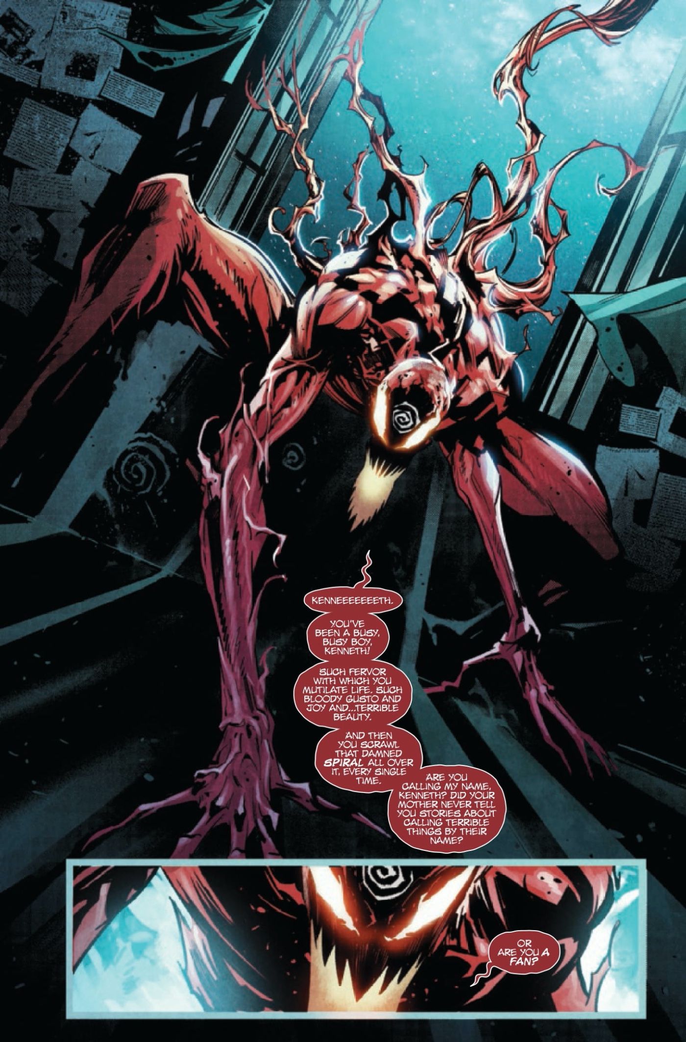 Carnage's Serial Killer Apprentice Proves He's Most Dangerous As An Idea