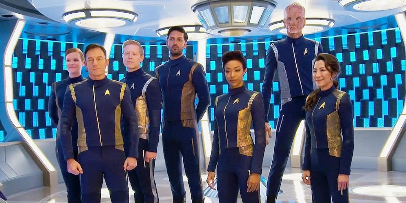 The Cast of Star Trek: Discovery season 1 together