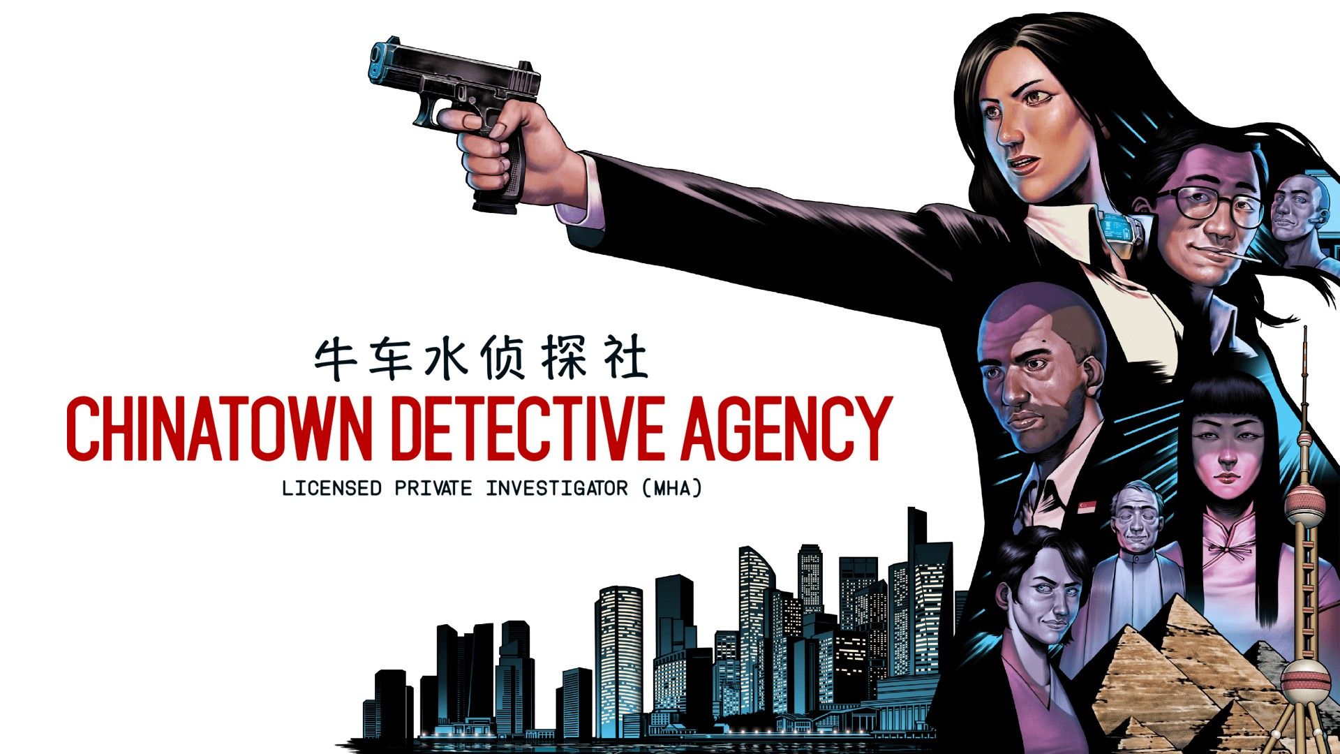 Chinatown Detective Agency promo art.