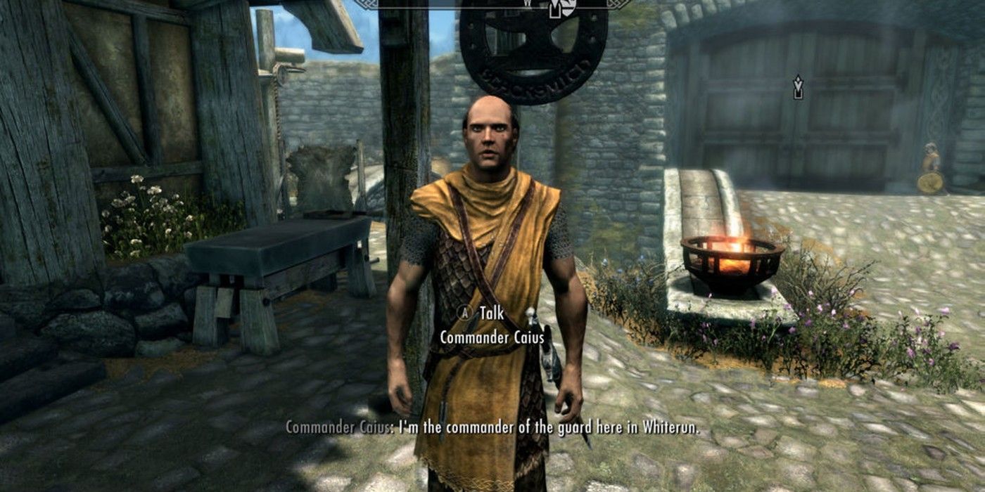 Skyrim - Why Whiterun's Commander Is The Worst