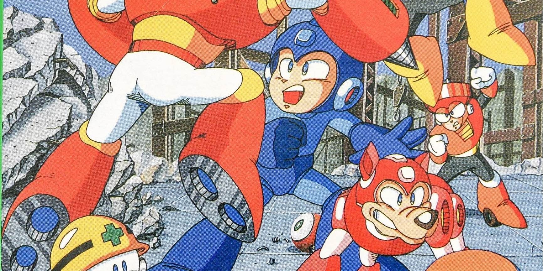 Cover art on the Japanese version of Mega Man II