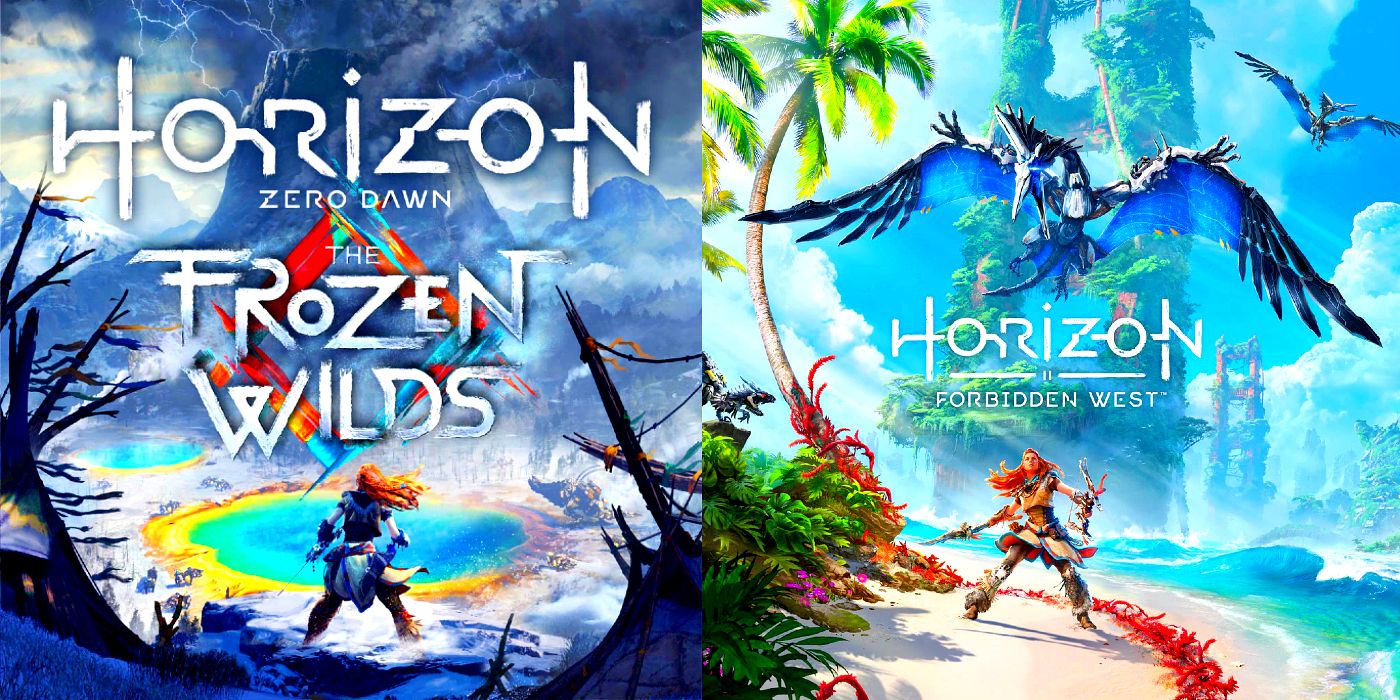 Aloy in Covers of HFW and TFW.