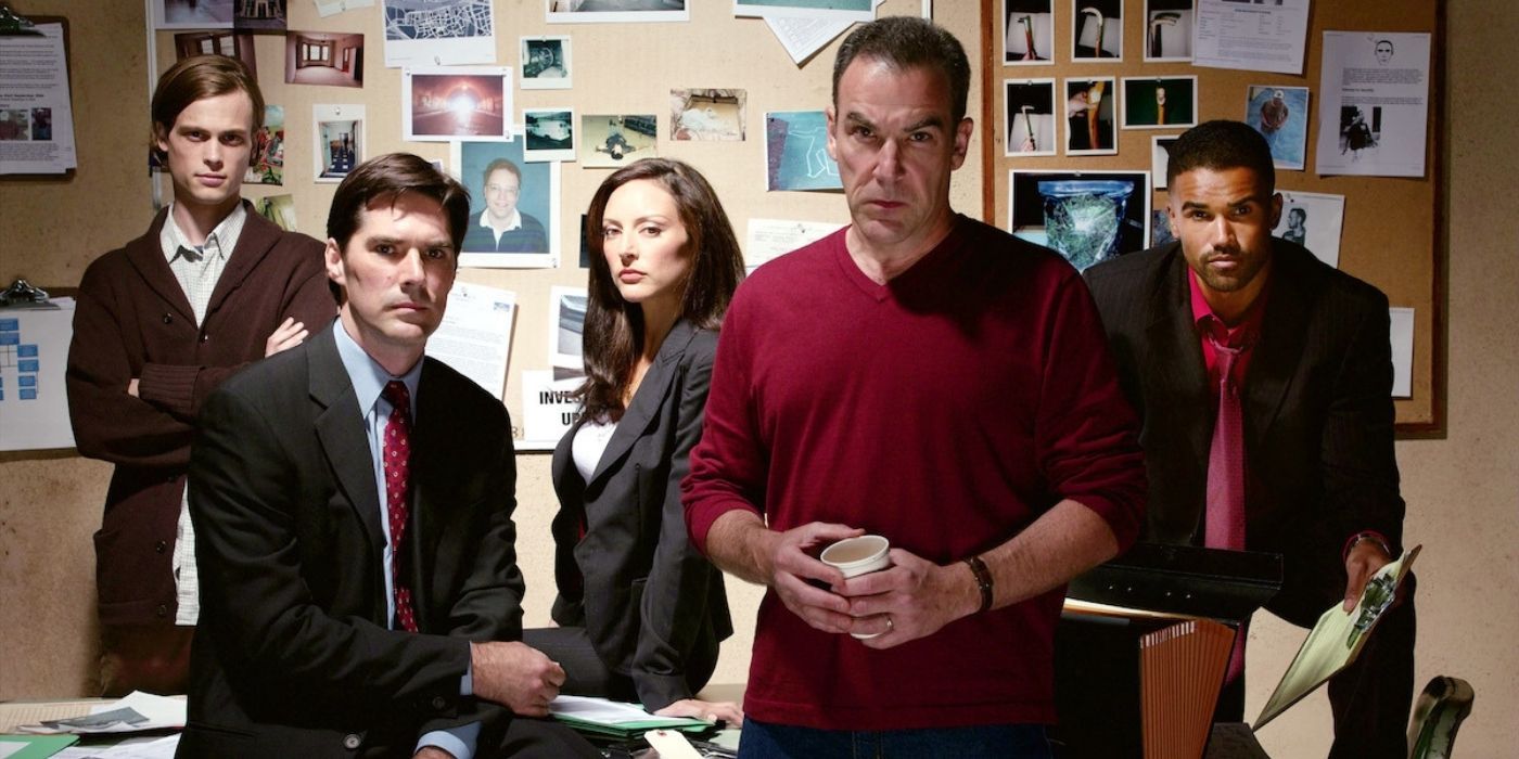 The cast of Criminal Minds season 1