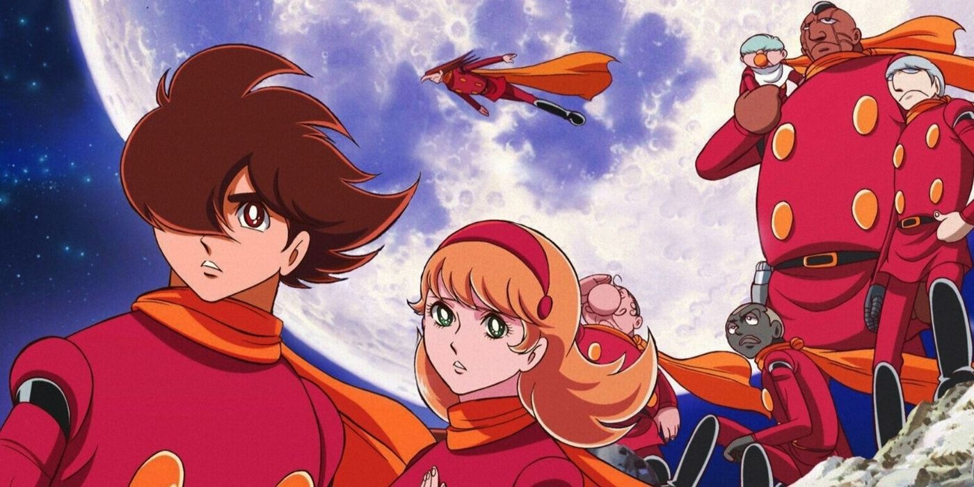 Characters from the anime Cyborg 009 The Cyborg Soldier