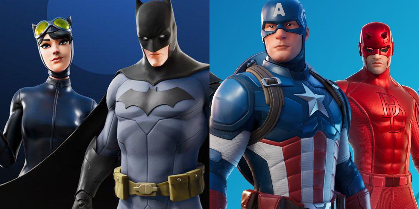 DC And Marvel Heroes Should Not Be In Fortnite Batman Guns Wrong